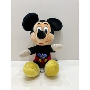 VINTAGE 1990S Disneyland Walt Disney World MICKEY‎ MOUSE Large 12" Plush Doll